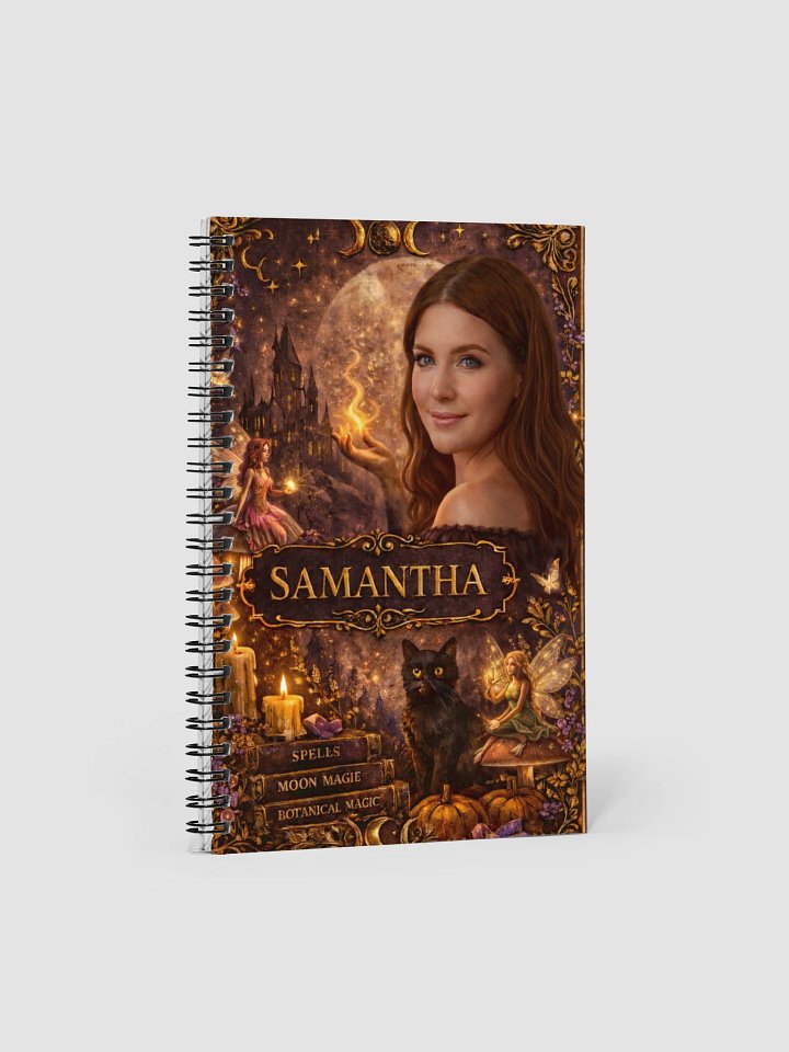 Samantha's Mystical Spiral Notebook product image (1)