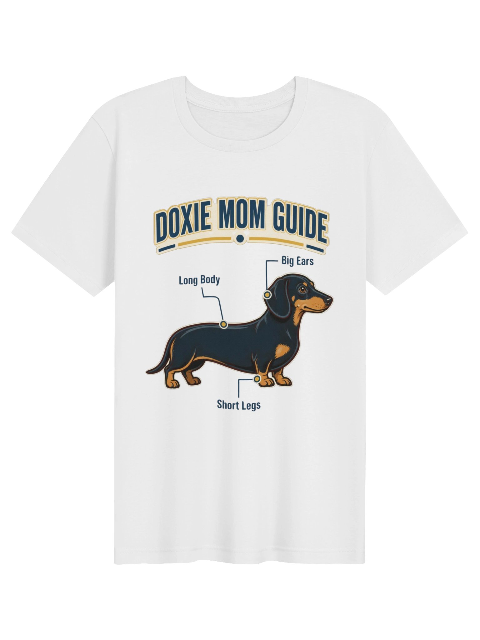 Funny Doxie Mom Guide Shirt product image (2)
