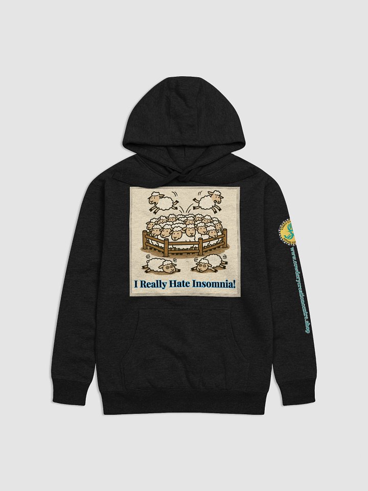 I Really Hate Insomnia (Both) Cotton Heritage Unisex Premium Hoodie product image (12)