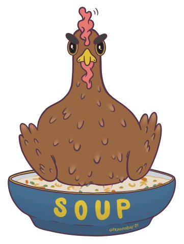 sticker : chimken soup product image (1)