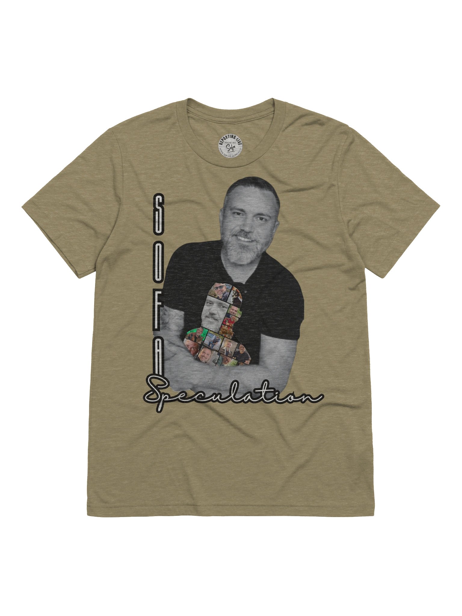 Sofa Speculation Portrait Tee product image (1)