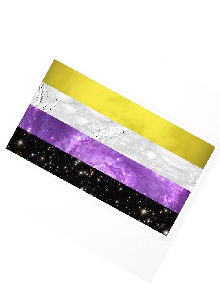 Non-Binary Space Pride Sticker product image (2)