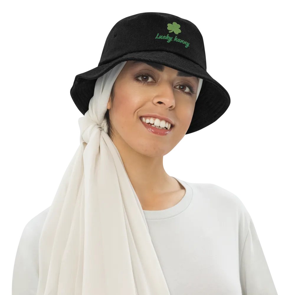 Lucky Hanny Denim Bucket Hats product image (9)