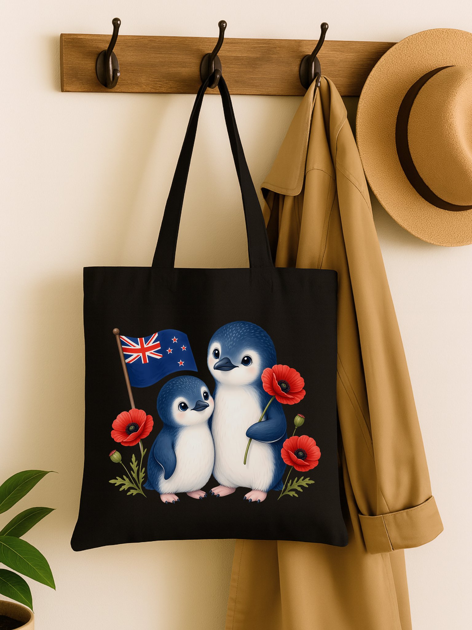 Little Penguins Remember – ANZAC Day Wildlife Digital Print product image (4)