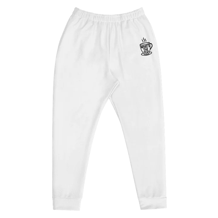 What's The Tea? Joggers - White product image (1)