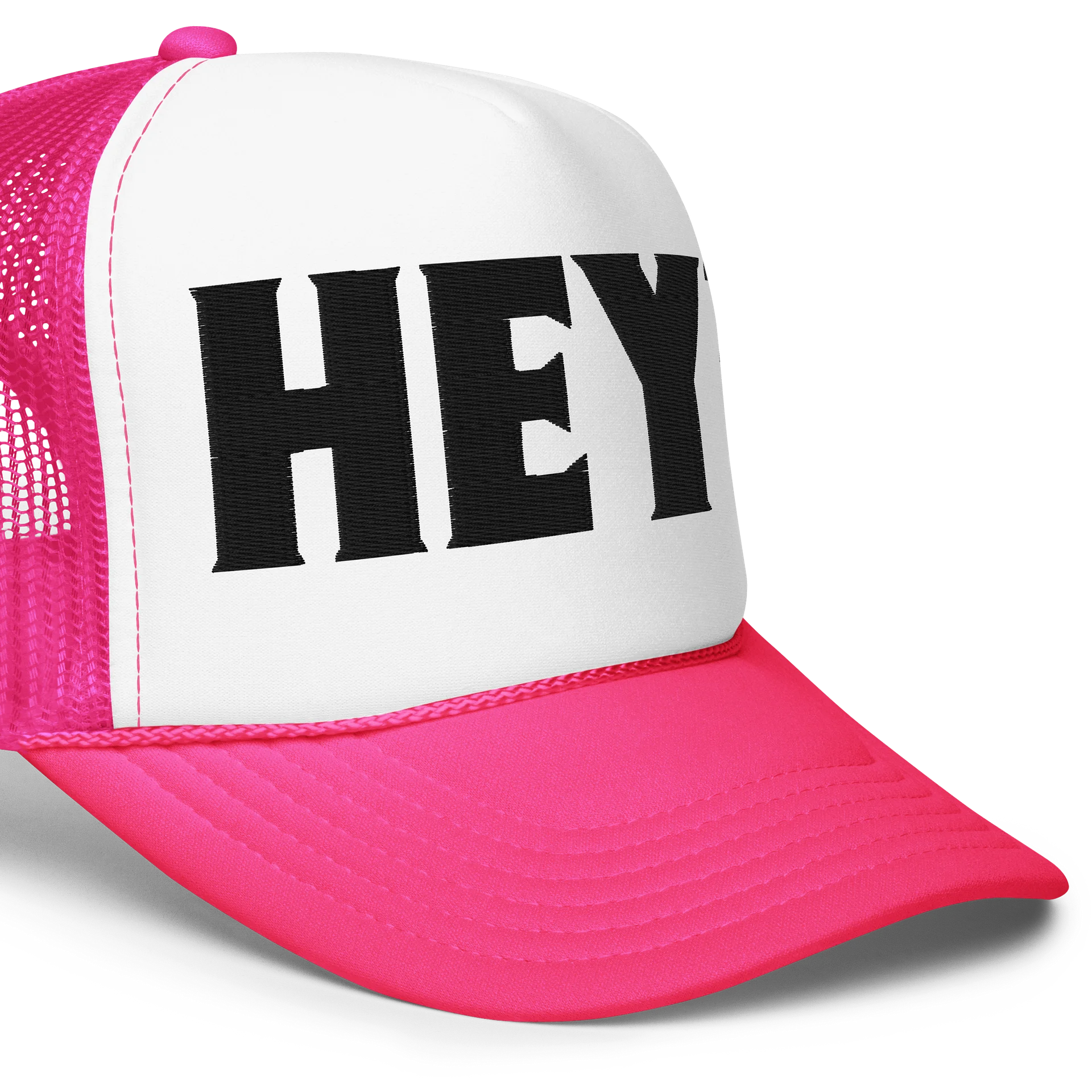 HEY EY EY EY Foam Trucker Hat INFLUENCER EDITION product image (11)