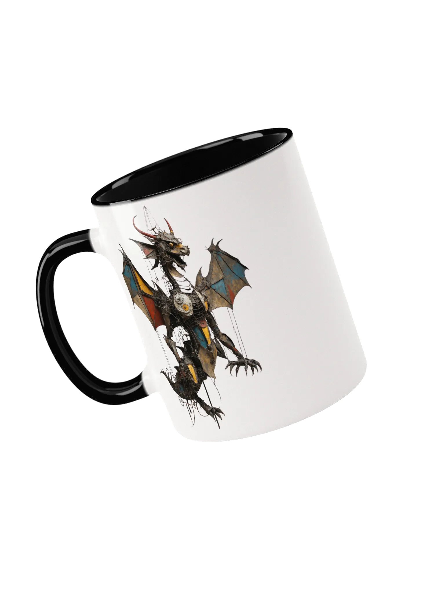 Mechanical Dragon Steampunk Ceramic Mug product image (27)