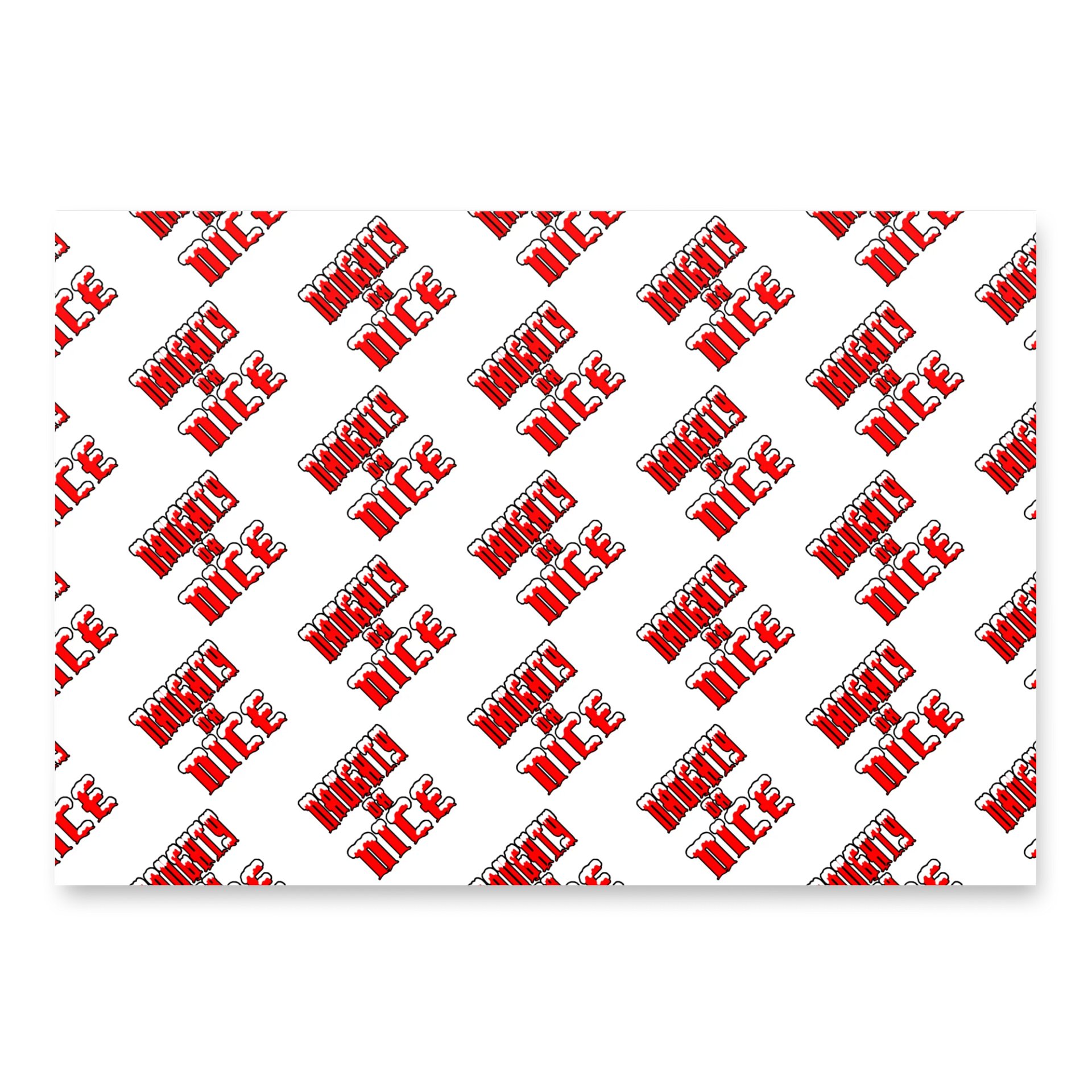 Nice or Naughty - Wrapping Paper Sheets (3) product image (2)