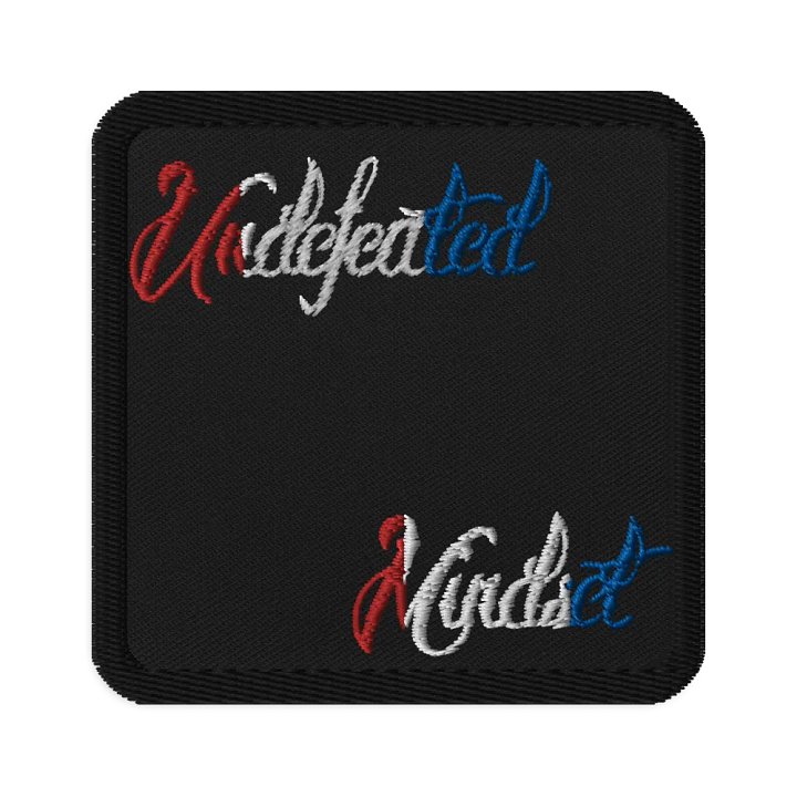 Undefeated Mindset patch product image (1)