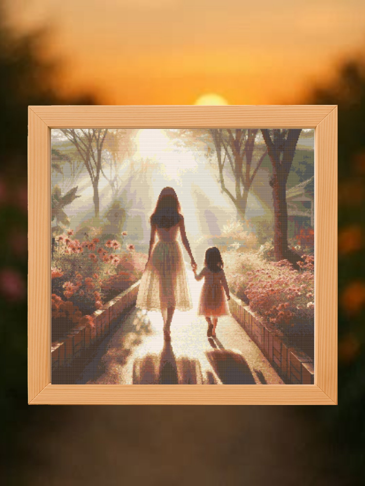 Steps Of Love Cross Stitch Pattern product image (1)
