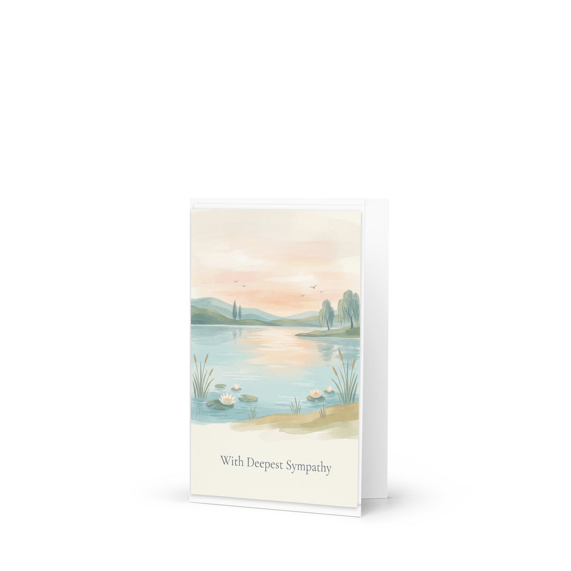 Sunset Sympathy card product image (1)