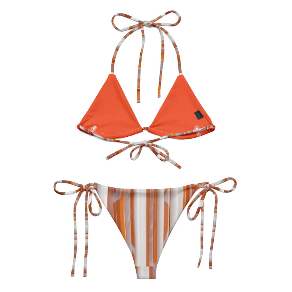 Reflective Sunset Stripes Bikini product image (2)