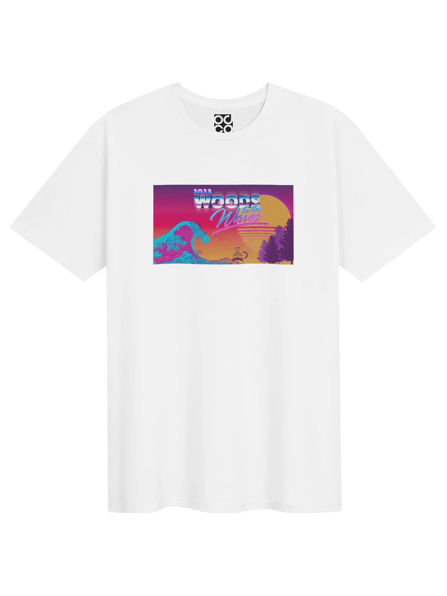 Woods to Waves 2023 – T-Shirt product image (3)