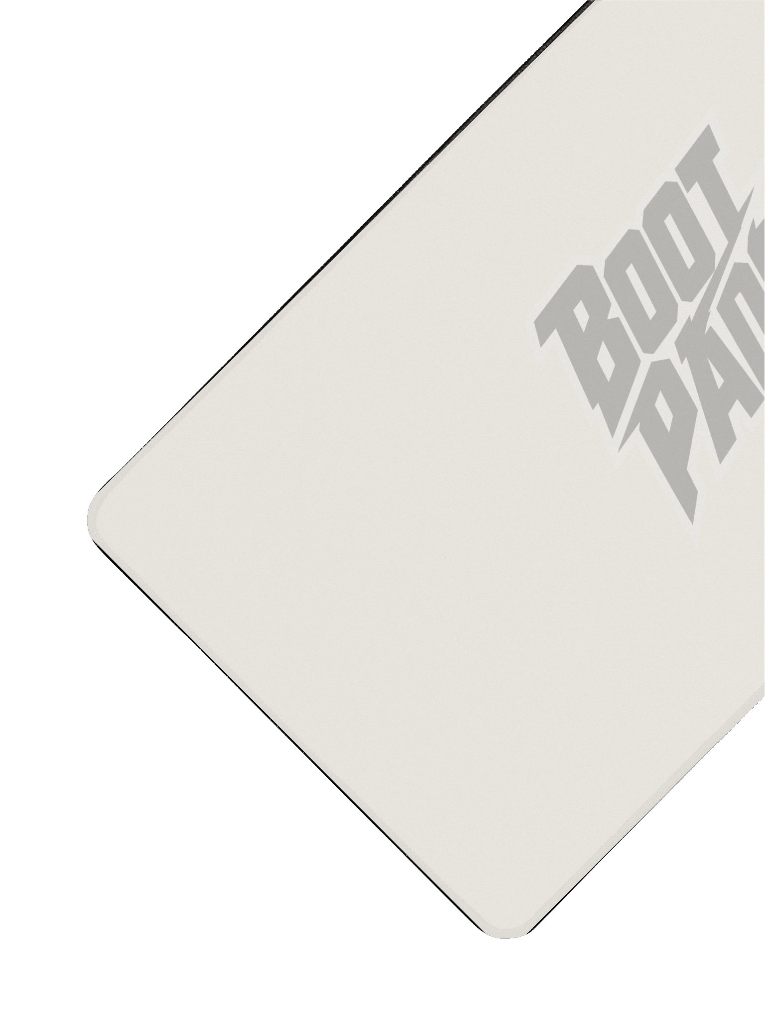 Mousepad Logo Bootpads Centrado Deskmat Blanco product image (2)