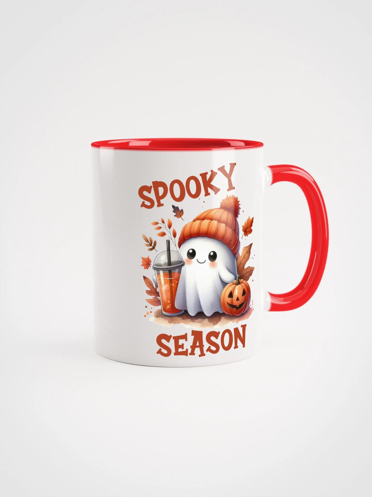Spooky Season Cute Ghost Ceramic Mug product image (2)