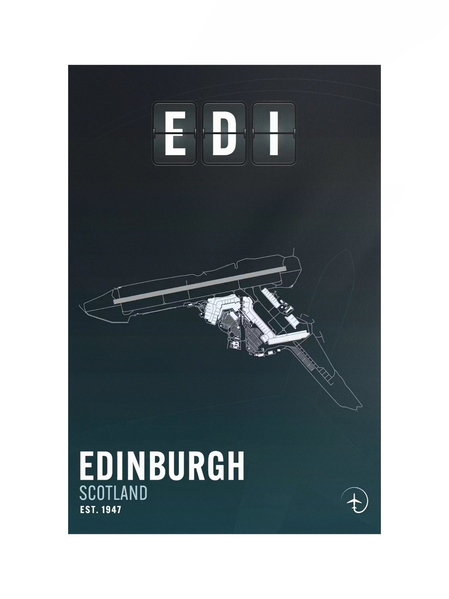 Edinburgh EDI Poster product image (1)