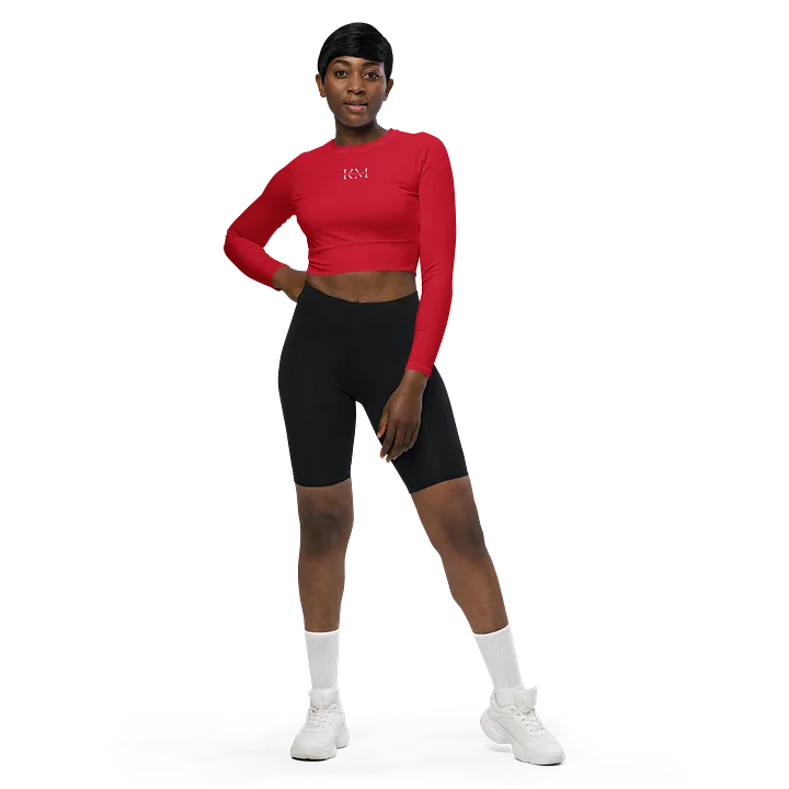 KC Cropped Longsleeve -red- product image (1)