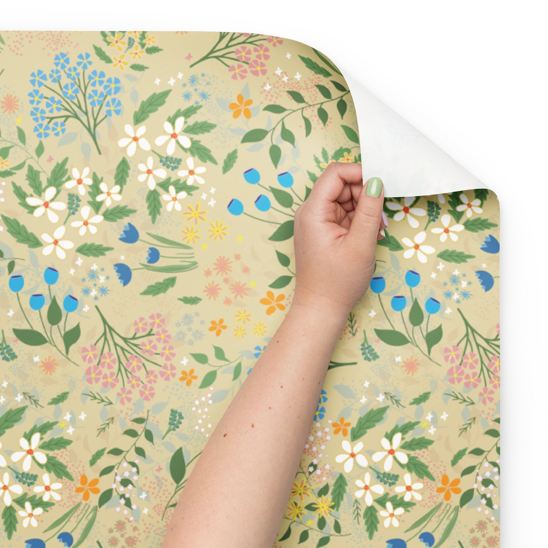 Bluebird Wrapping Paper Set 1 in Tan product image (6)