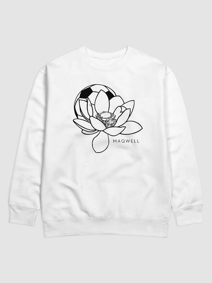 White Maqwell Lotus Crewneck product image (1)