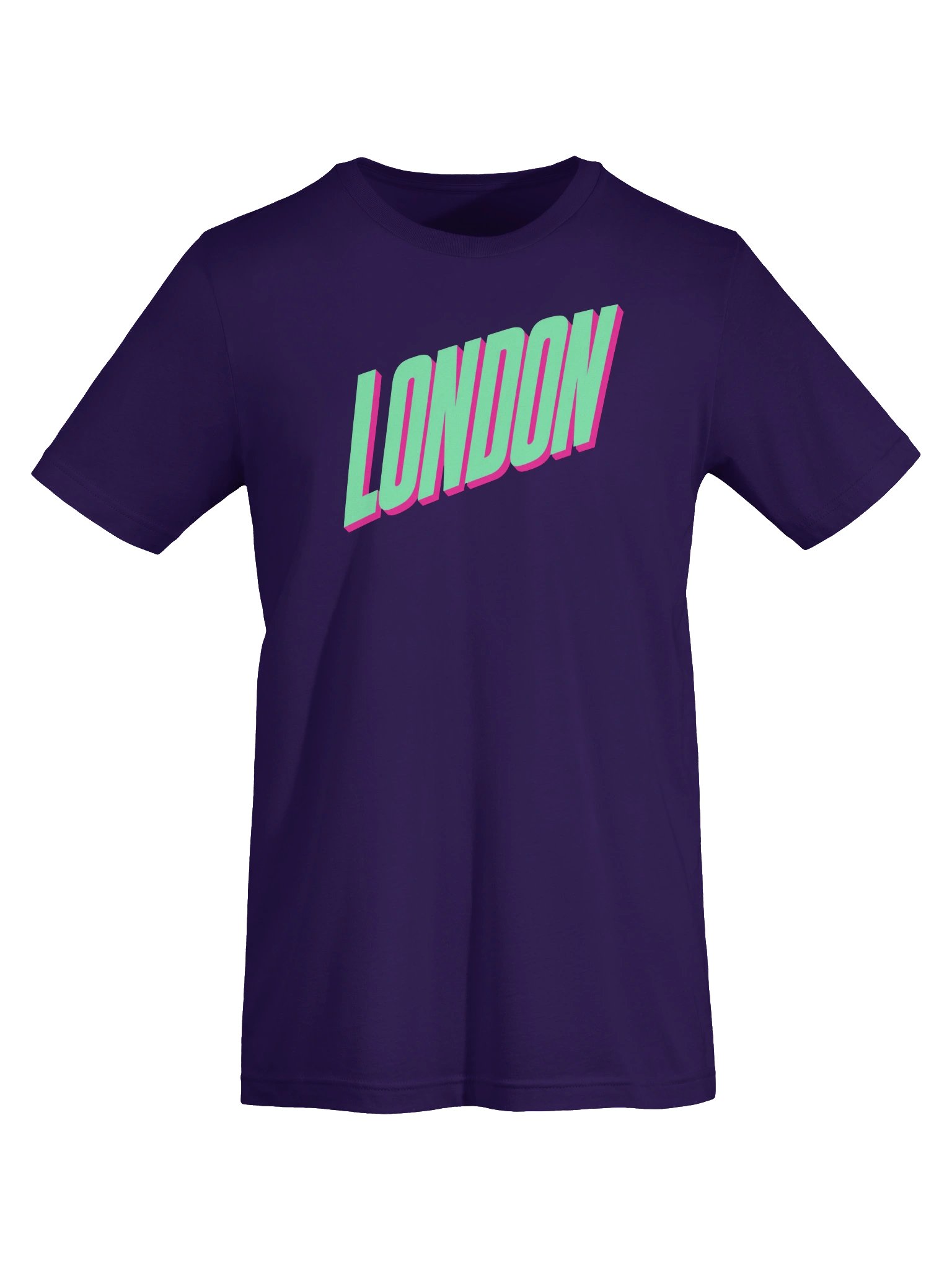 London Neon 3D Graphic Tee product image (5)
