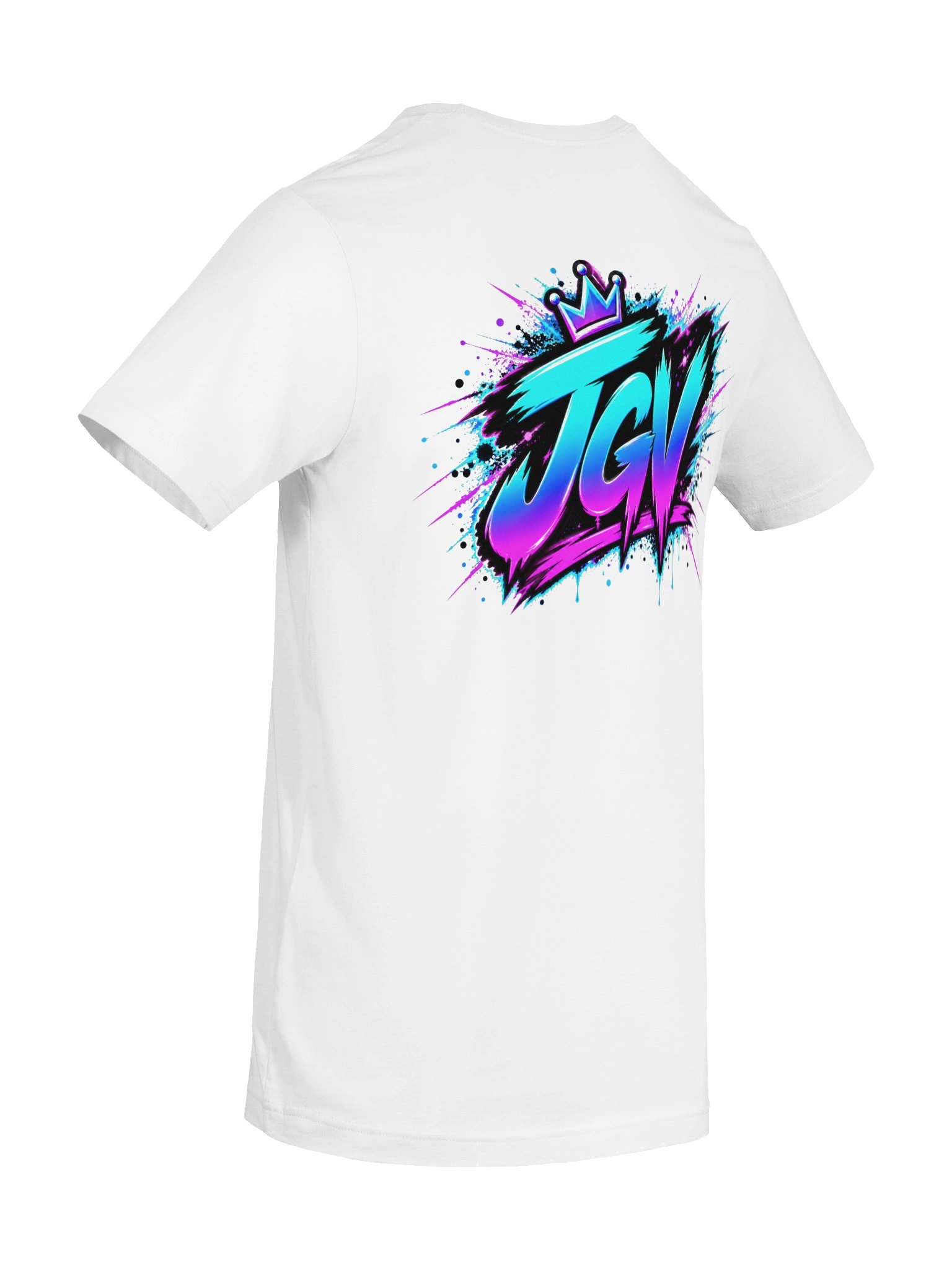 JGV Crown Streetwear Tee | Front & Back product image (22)