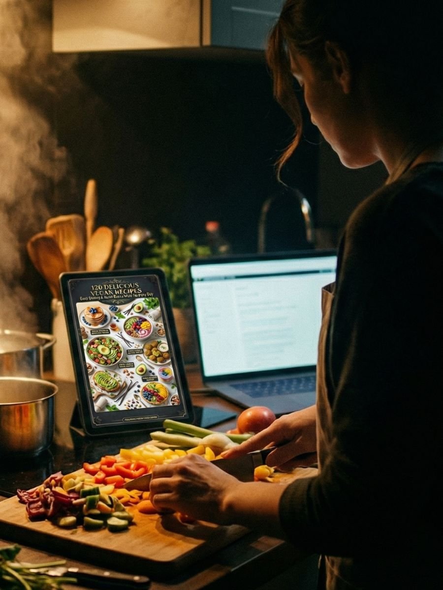 120 Delicious Vegan Recipes: Easy, Healthy & Plant-Based Meals for Every Day product image (5)