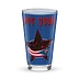 Wes Devil Hockey Jersey Pint Glass