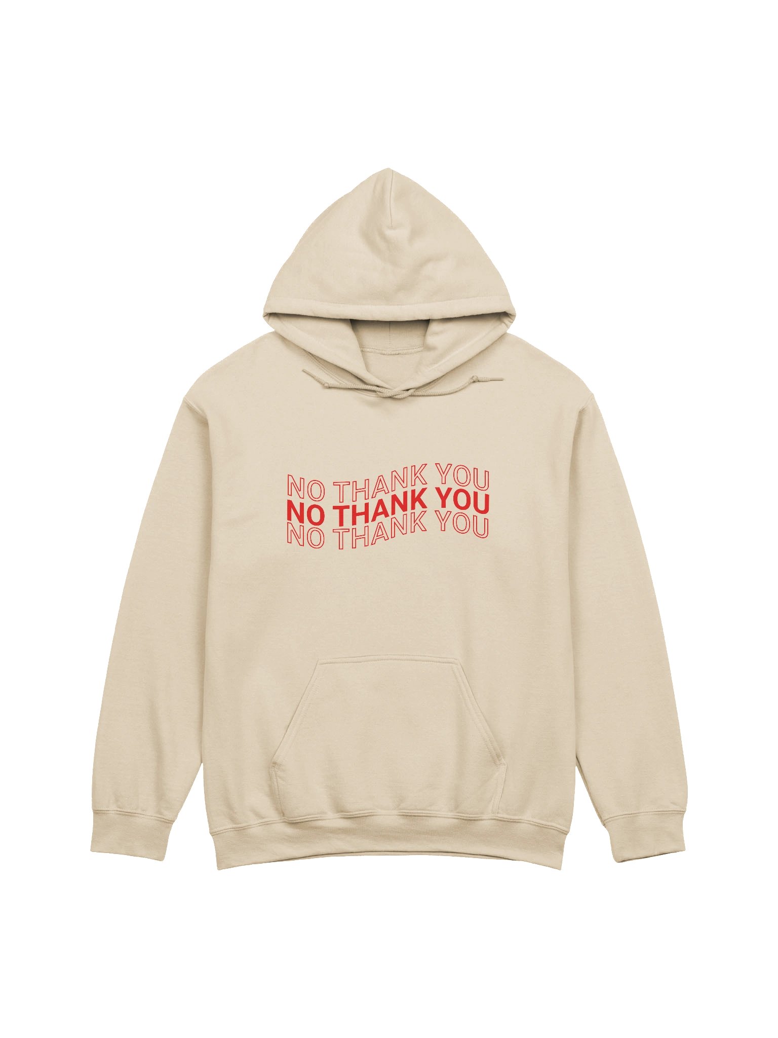 No Thank You Hoodie product image (6)