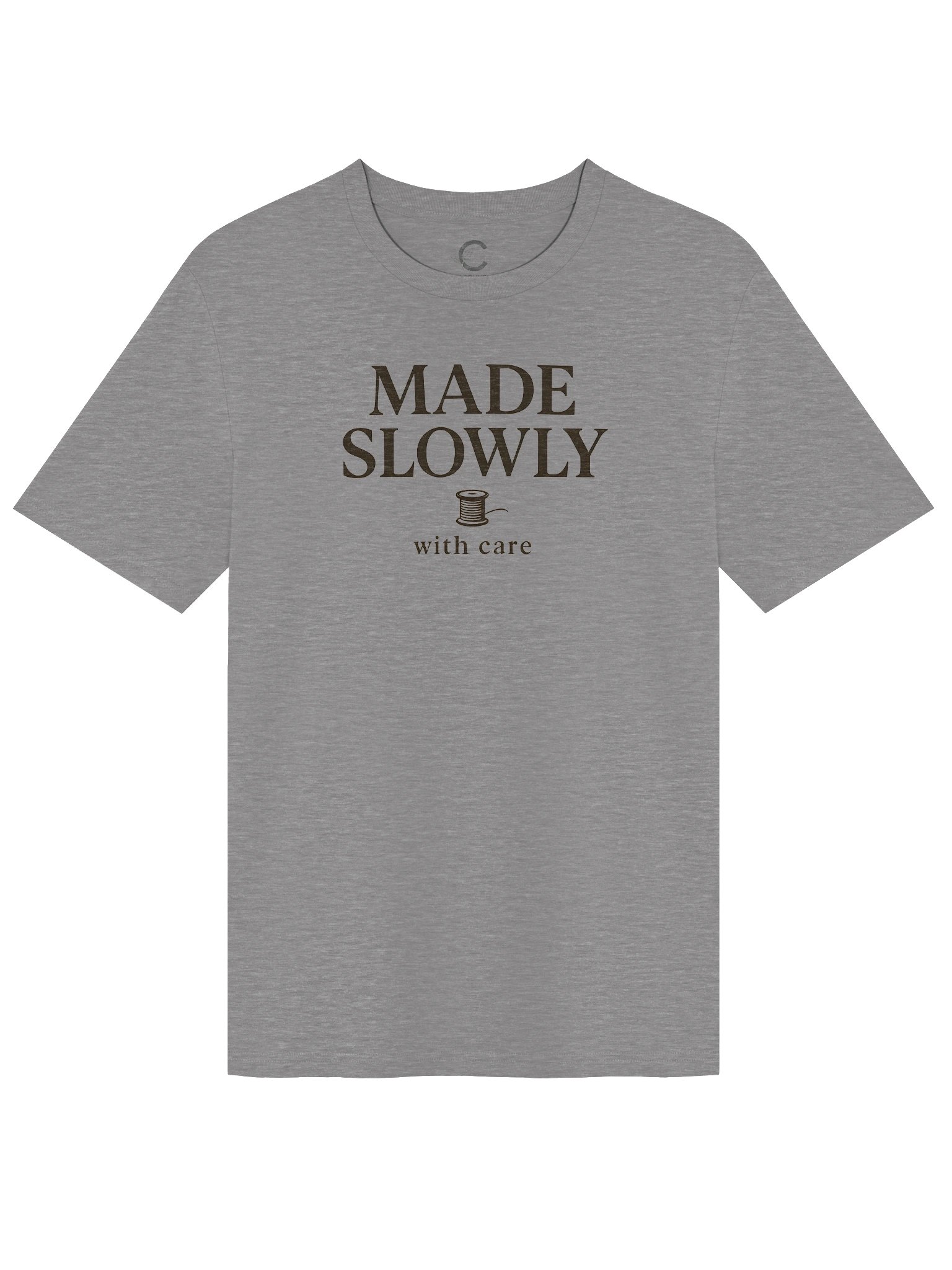 Heritage Goods: "Made Slowly With Care" Organic T-Shirt product image (4)