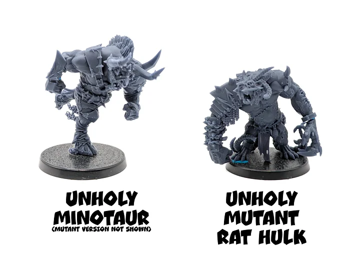 Unholy Alliance Fantasy Football Team "Mutant Version" - Brutefun Miniatures product image (2)