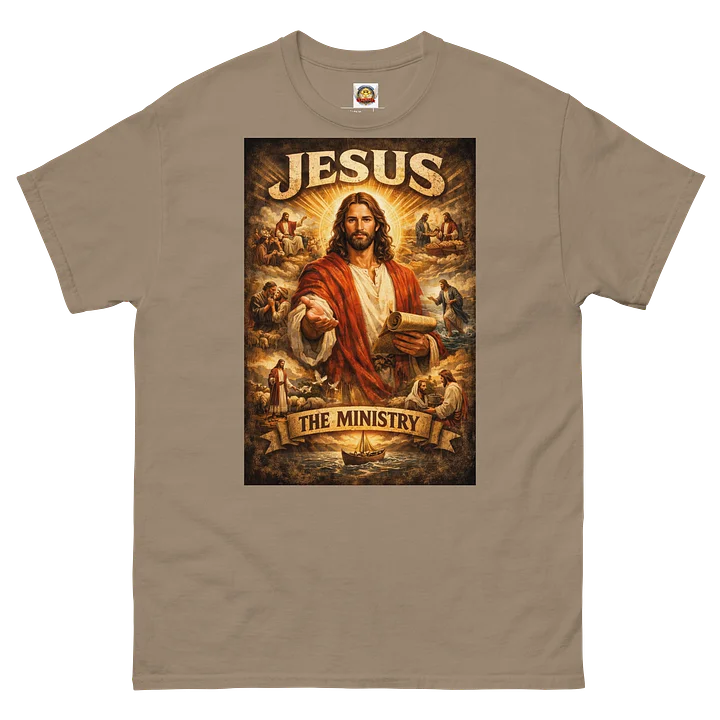 Jesus The Ministry Vintage Religious Tee product image (26)