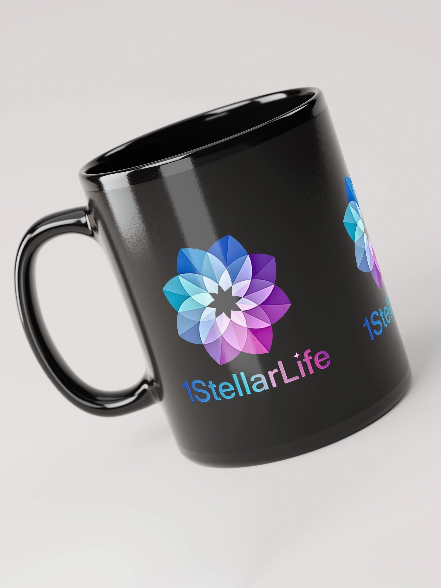1StellarLife Black Glossy Mug product image (6)
