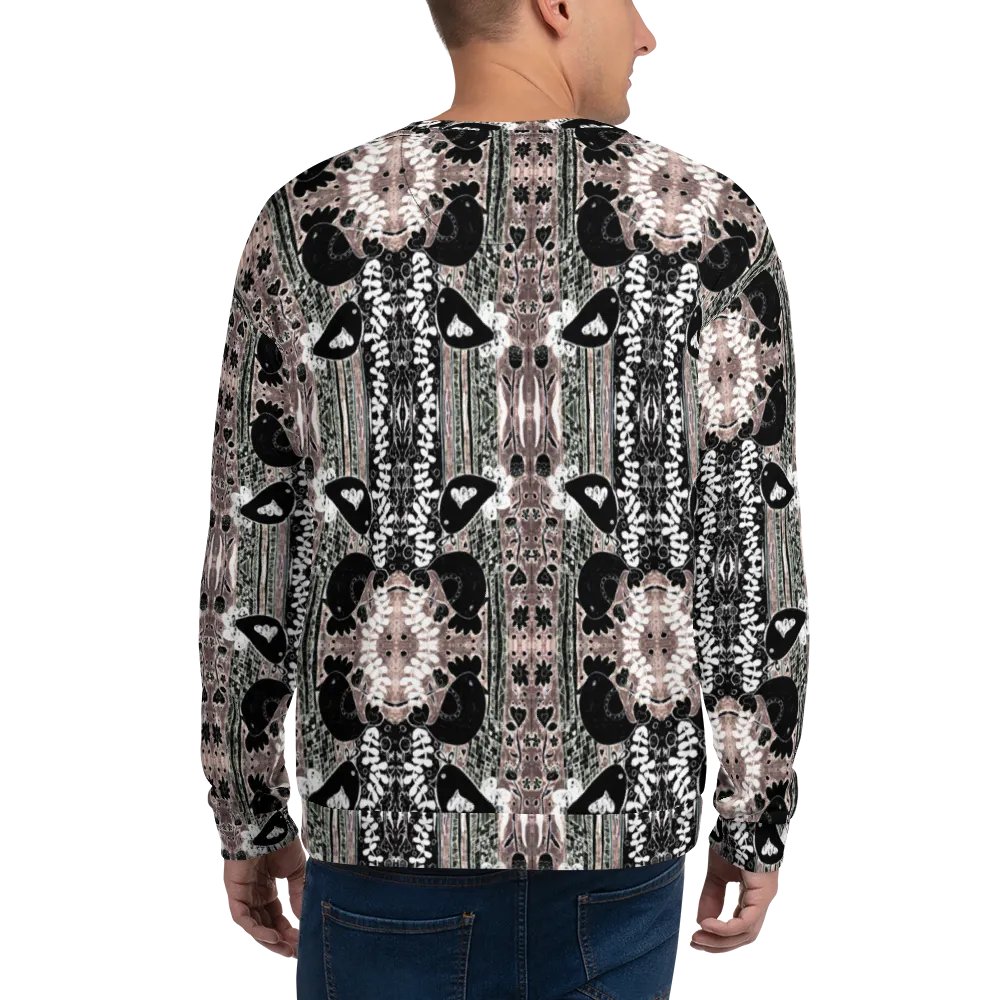 Abstract Floral Birds Unisex Sweatshirt product image (10)