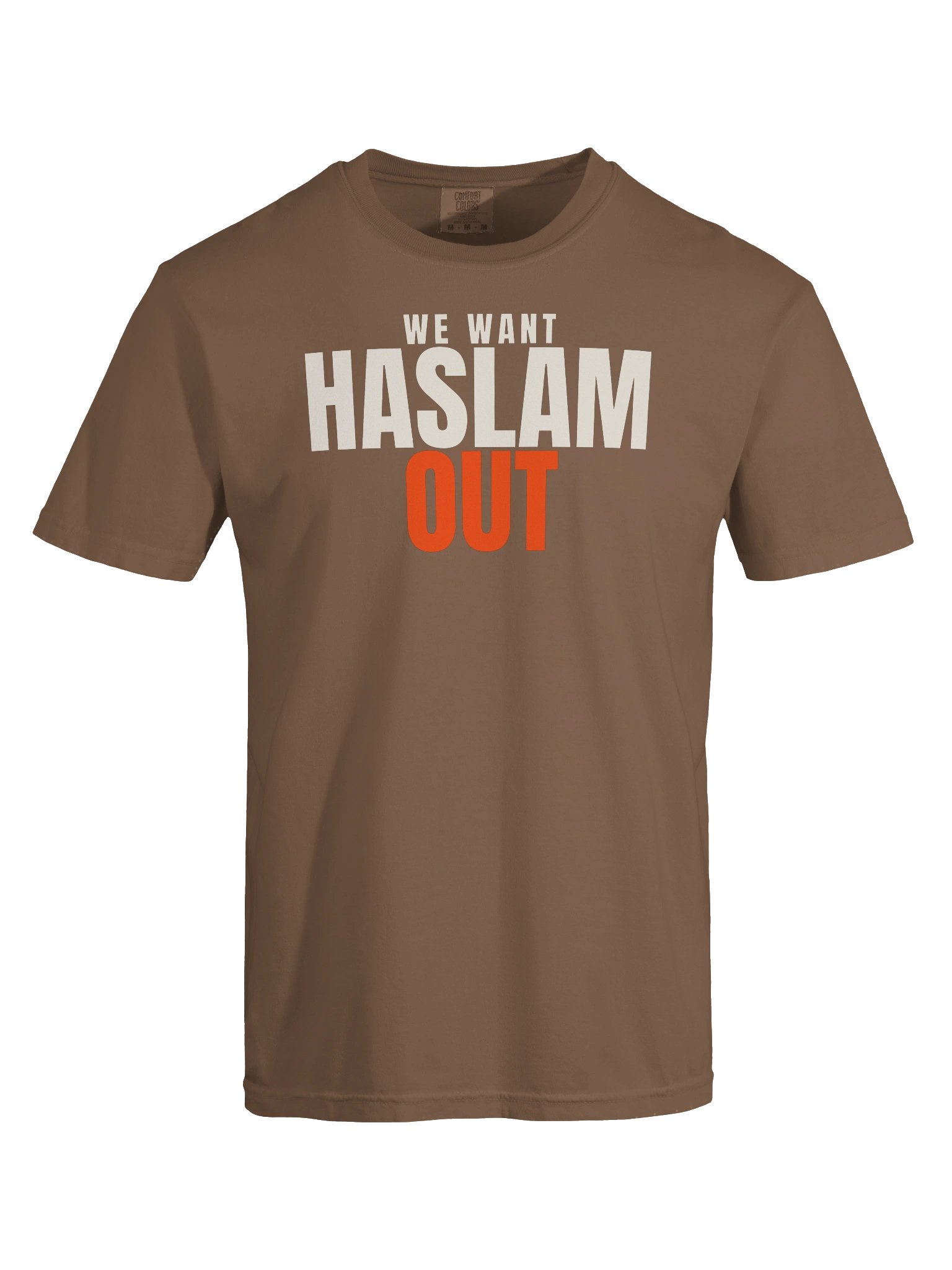 WE WANT HASLAM OUT Tee - Garment-Dyed Heavyweight product image (6)