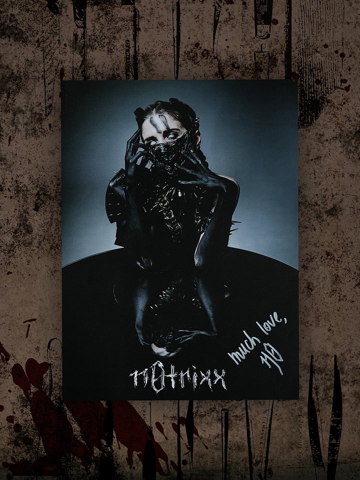 [madness and melancholia] signed poster product image (1)