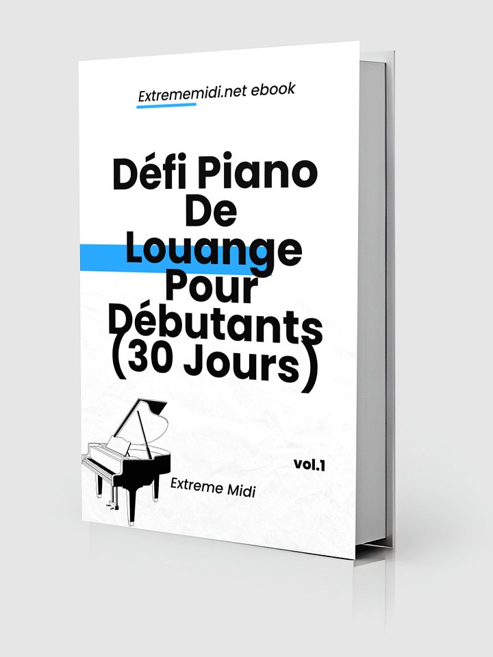 Défi Piano De Louange Pour Débutants (30 Jours) product image (1)