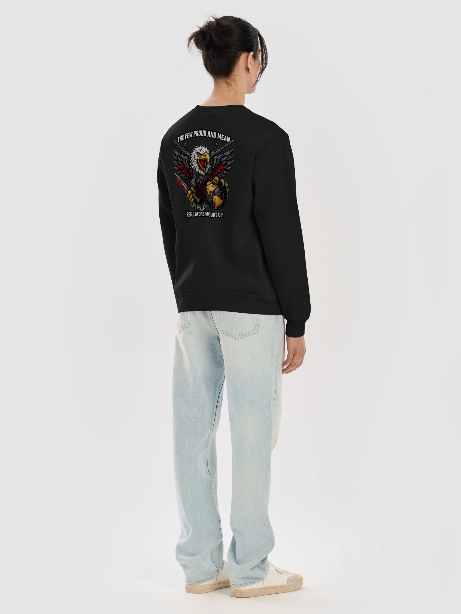 The Few Proud and Mean - Regulators Mount Up USMC Crewneck product image (11)