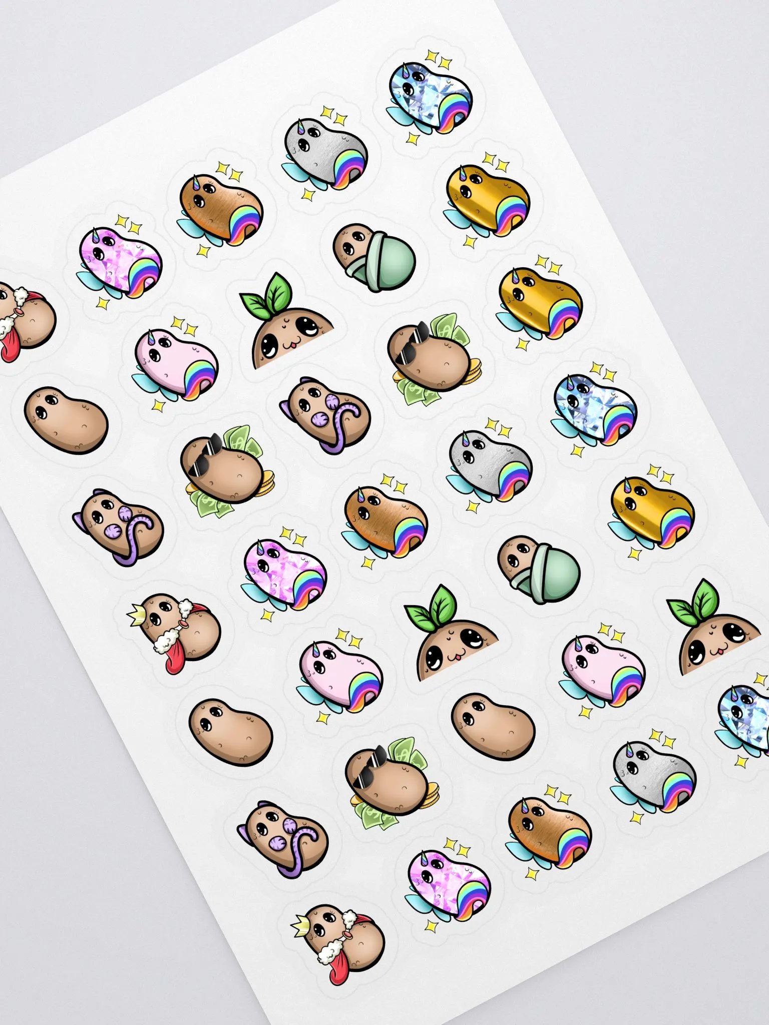 Feuille de collants Patates product image (1)