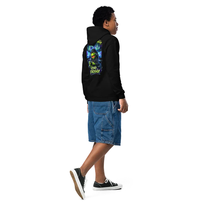 Stay Froggy Youth Hoodie product image (9)