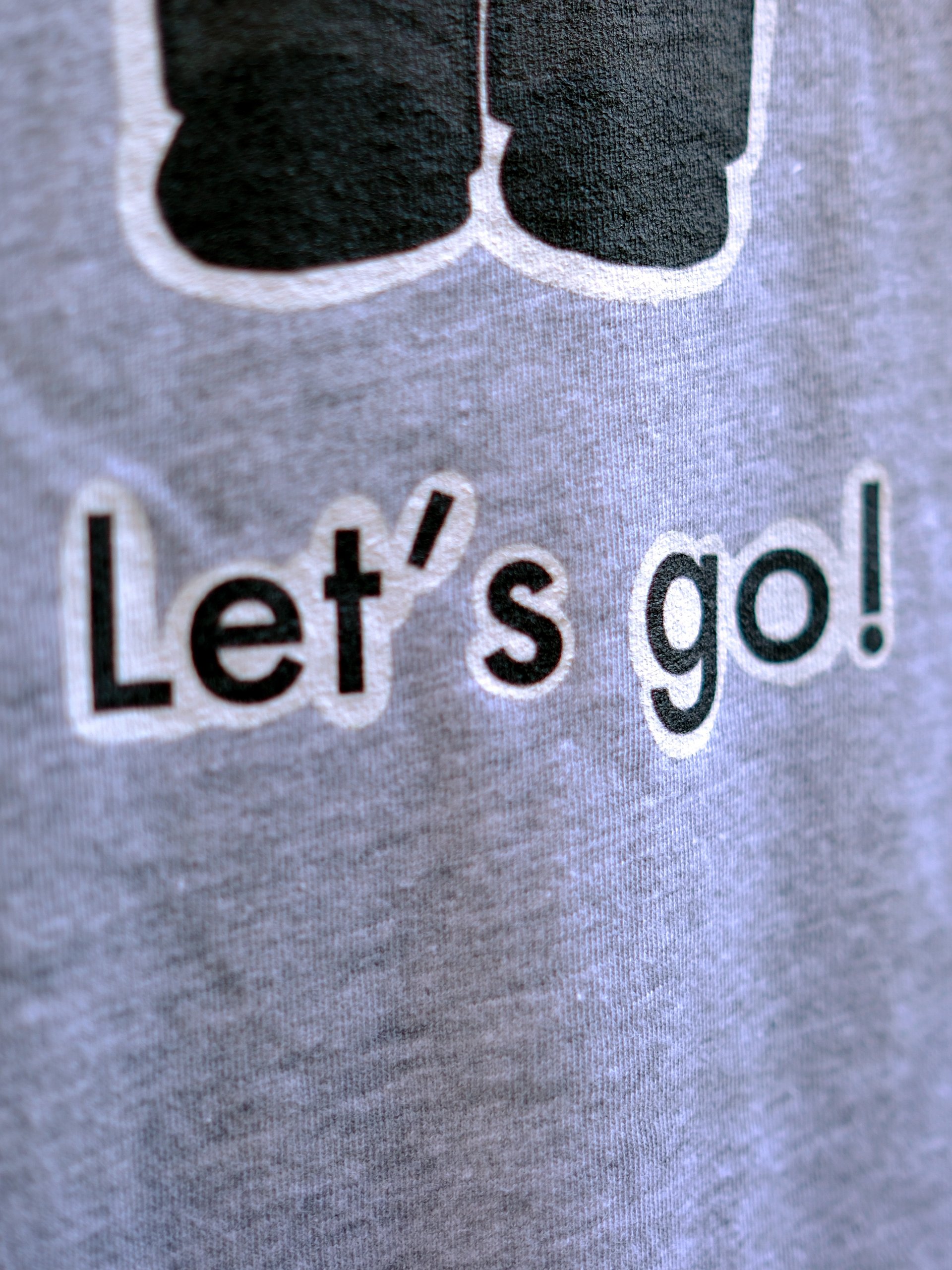 "Let's go!" T product image (3)