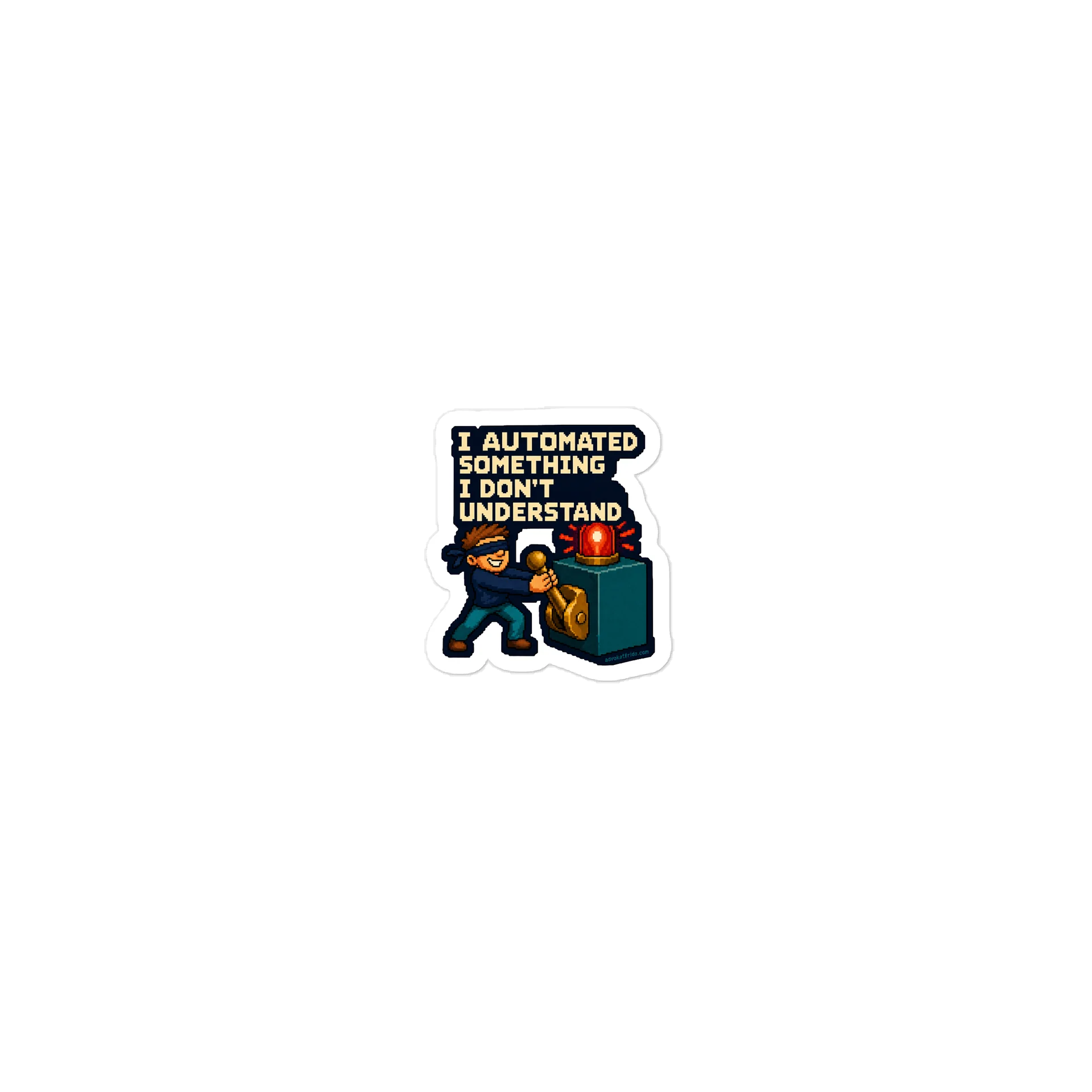I Automated Something I Don't Understand | 2-Inch Die-Cut Sticker product image (1)