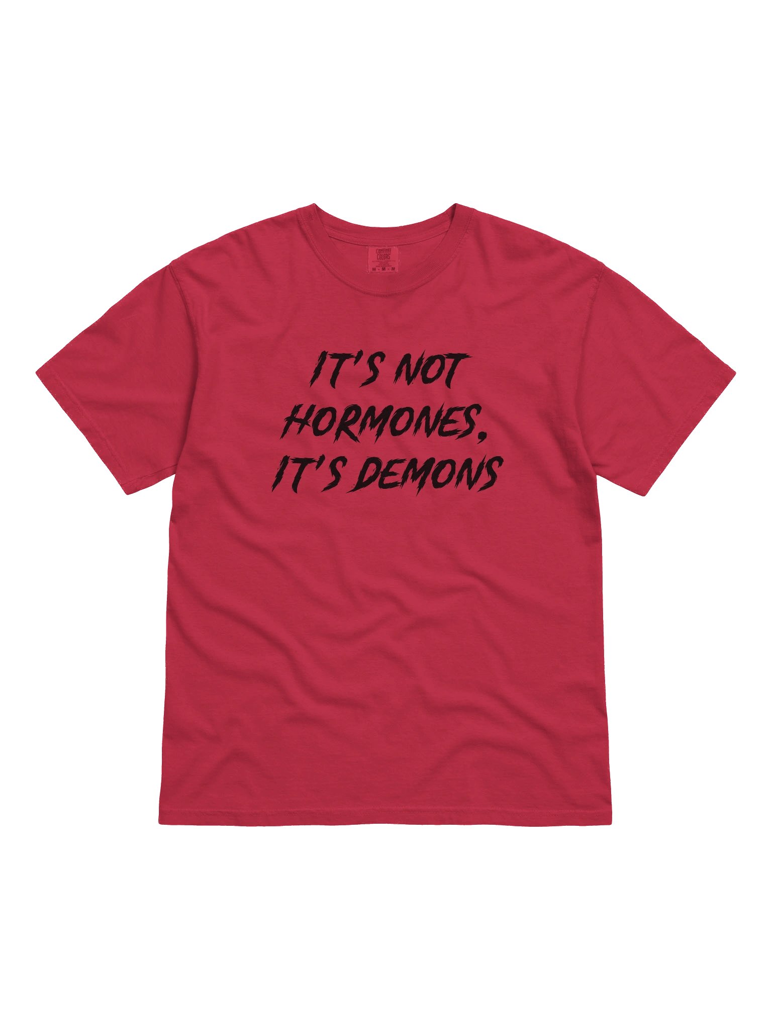 Hormones and Demons Comfy Tee product image (2)