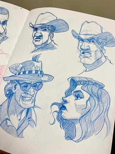 I wise woman (Loish) said that people want to see your sketchbook on socials. Let’s see if that’s true. 😂

My sketchbook has ...