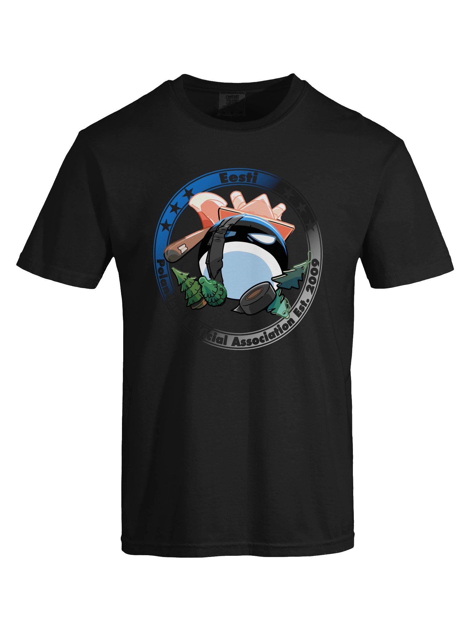 Polandball Official Association T-shirt - Estonia product image (5)