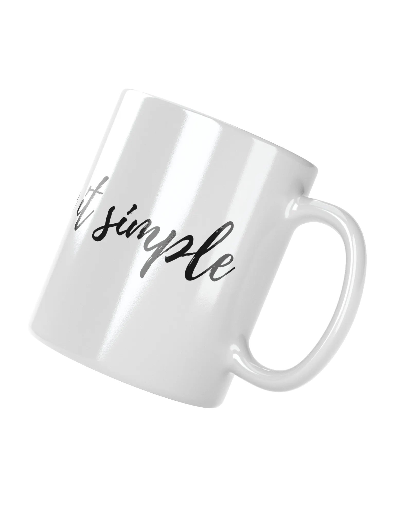 Make It Simple Mug product image (6)