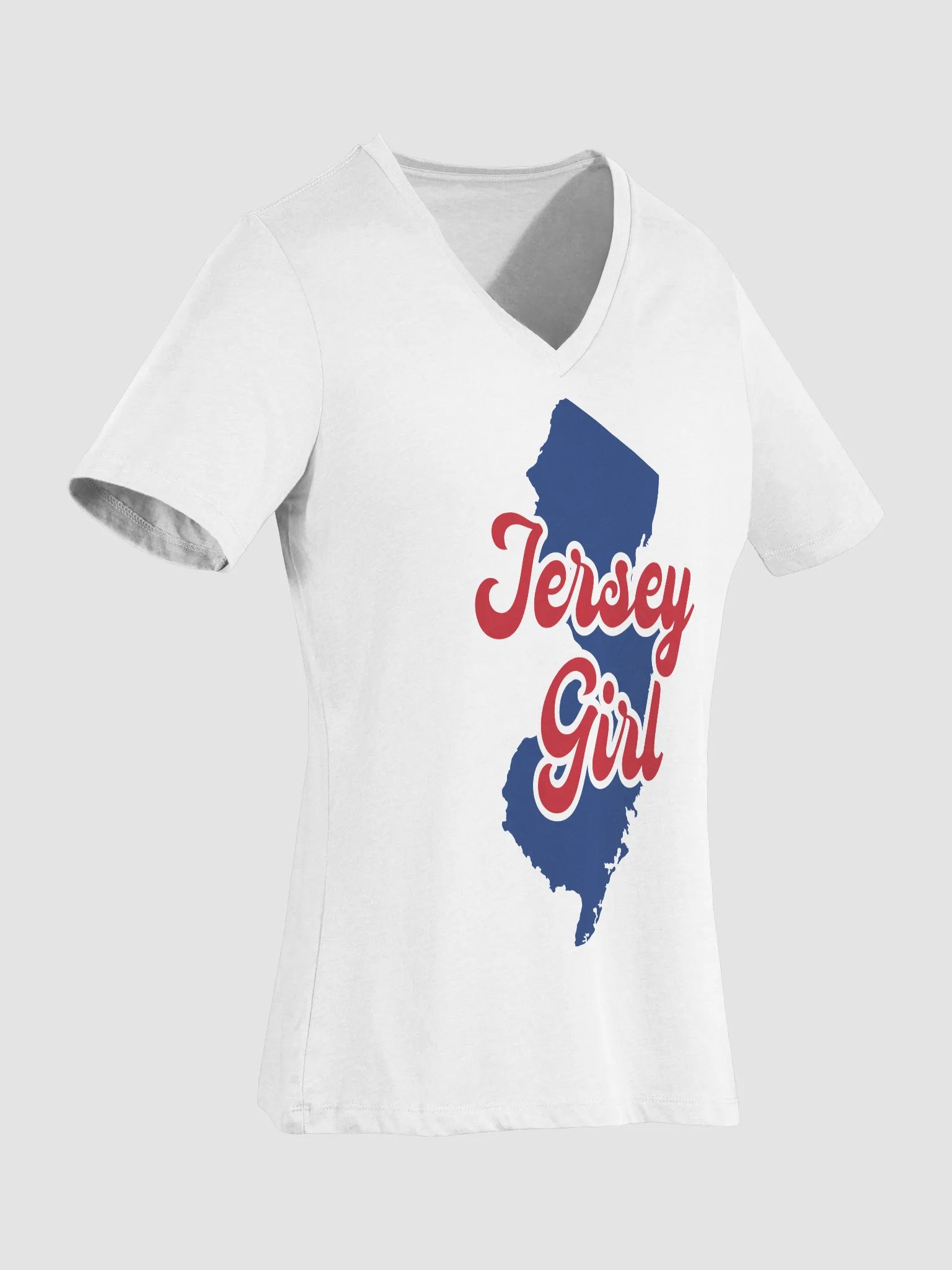 Jersey Girl Women's V-Neck Softstyle Tee product image (3)