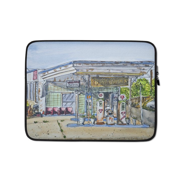 Busy Corner - Laptop Sleeve product image (1)