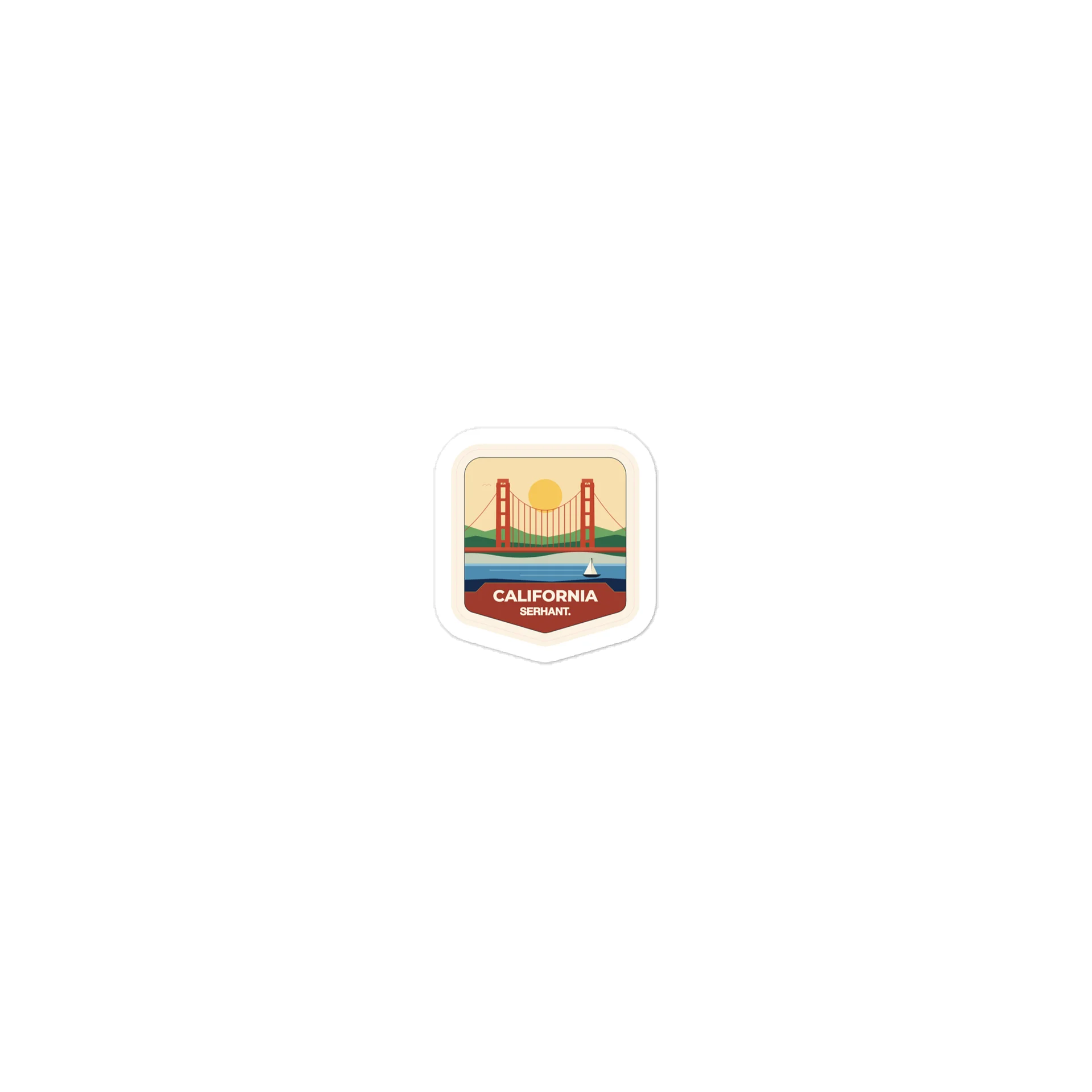 SERHANT. California Sticker product image (1)