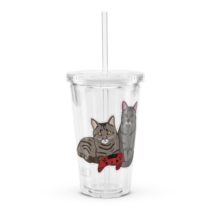 Gamer Cats Tumbler product image (1)