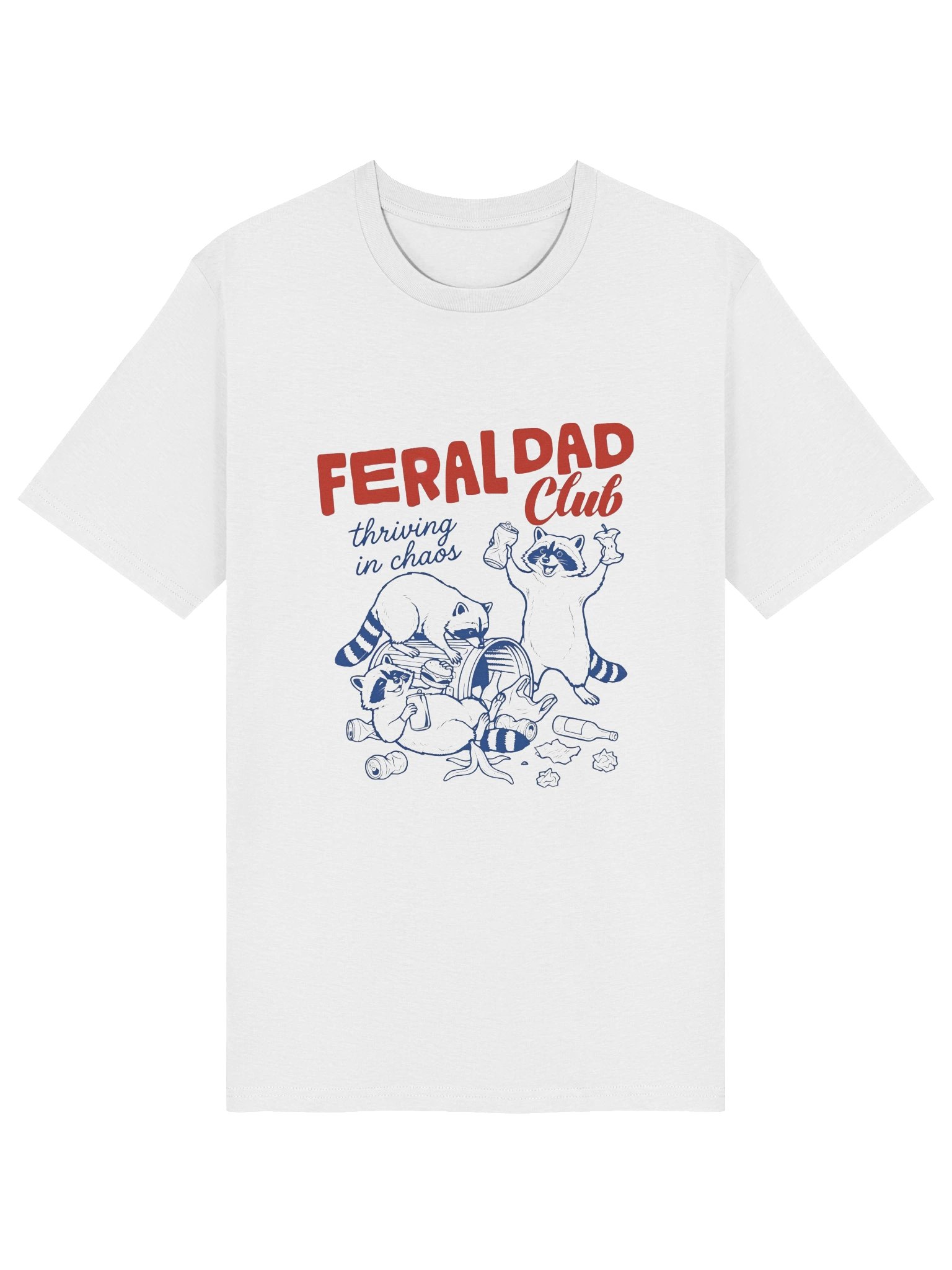 FERAL DAD Club Raccoon Chaos Tee product image (1)